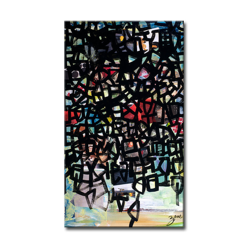 'Transit NYC' Wrapped Canvas Wall Art