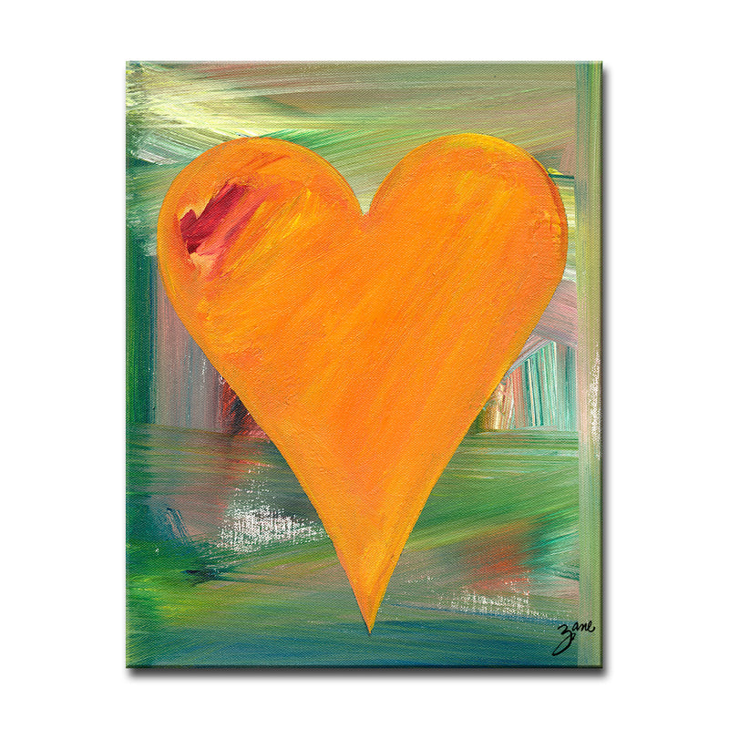 Alexia' Abstract Heart Wall Art Set