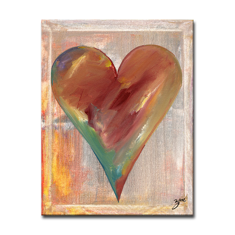 Carter'  Abstract Heart Wall Art Set