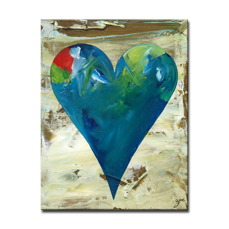 Deborah' Abstract Heart Wall Art Set