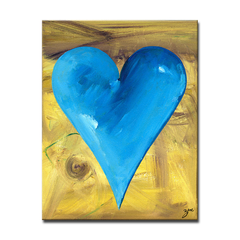 James'  Abstract Heart Wall Art Set