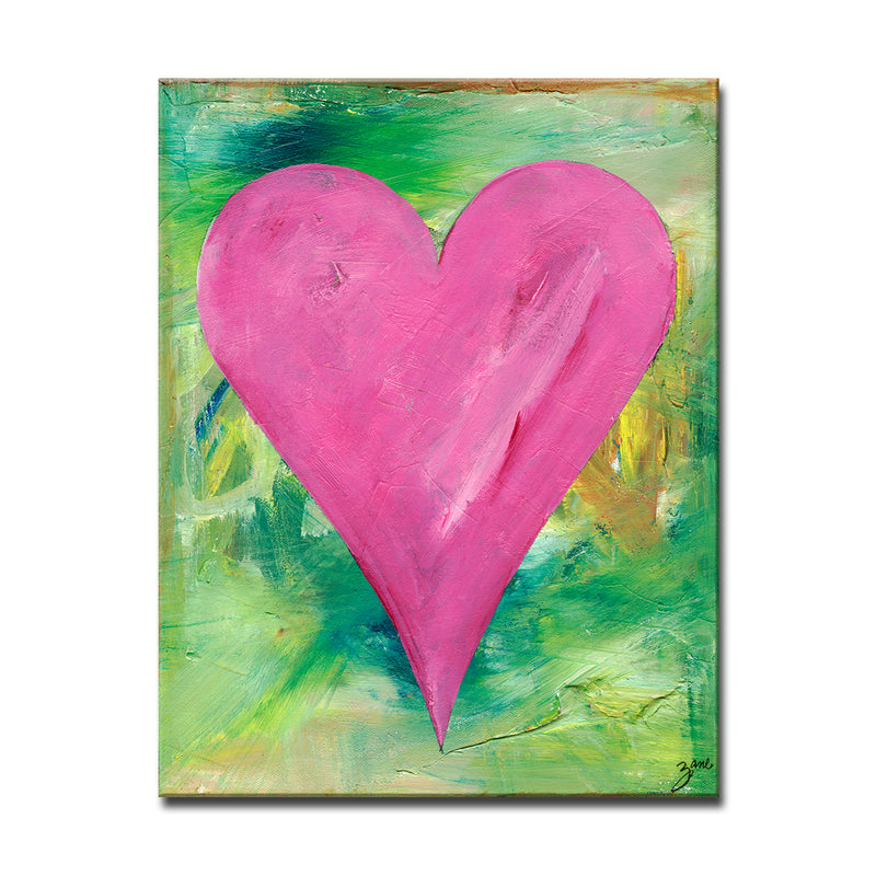 Los Angeles' Abstract Heart Wall Art Set