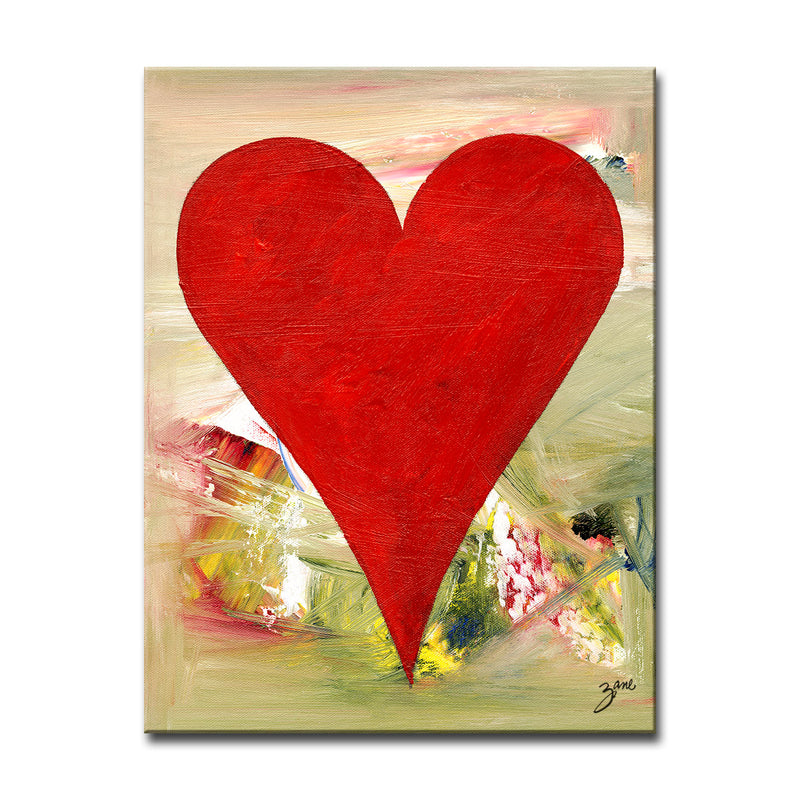 Madrid' Abstract Heart Wall Art Set