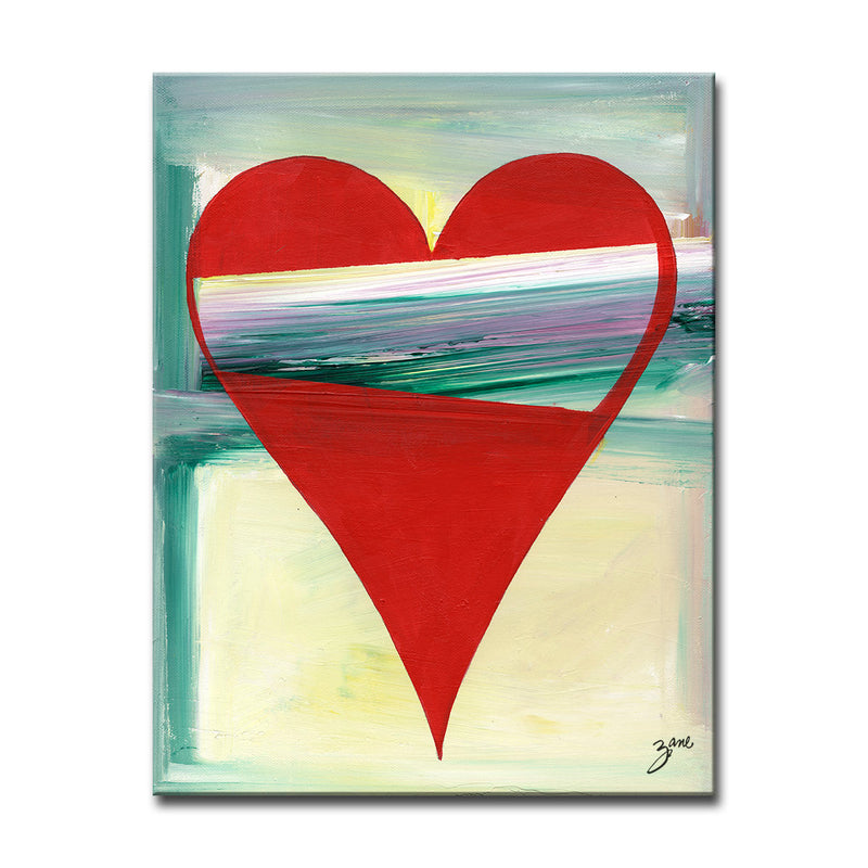 Marisol' Abstract Heart Wall Art Set