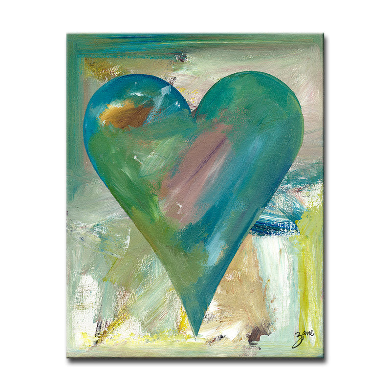 Meme Darilyn' Abstract Heart Wall Art Set