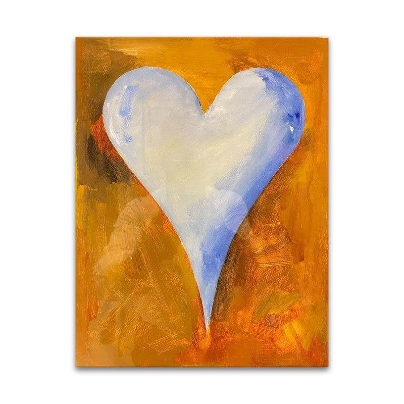 Vince' Abstract Heart Wall Art