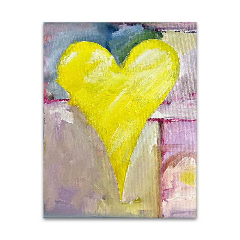 Chloé' Abstract Heart Wall Art