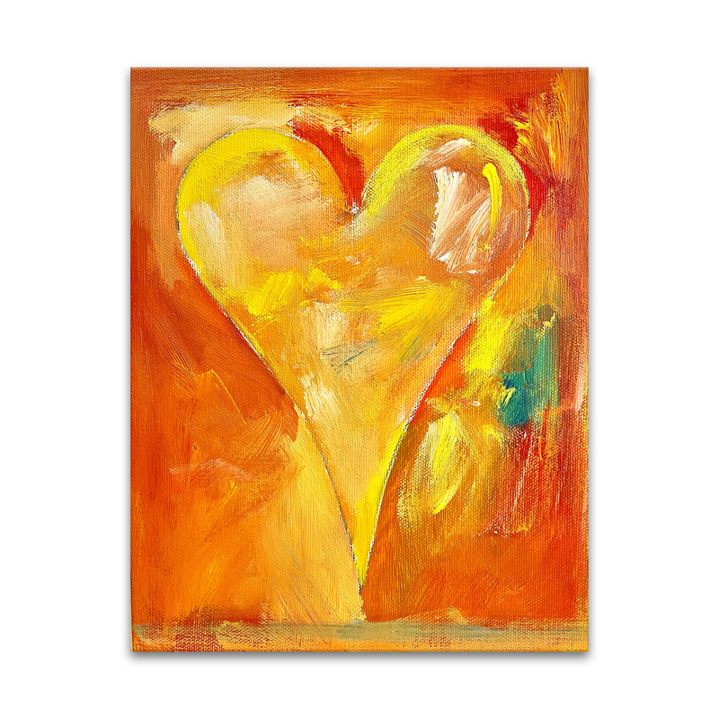 Amira' Abstract Heart Wall Art