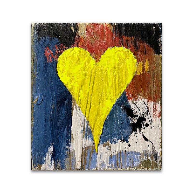 Aldo' Abstract Heart Wall Art