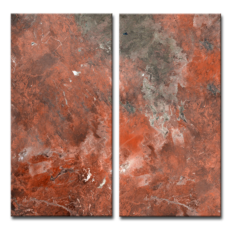 Abstract ABS X' Wrapped Canvas Wall Art