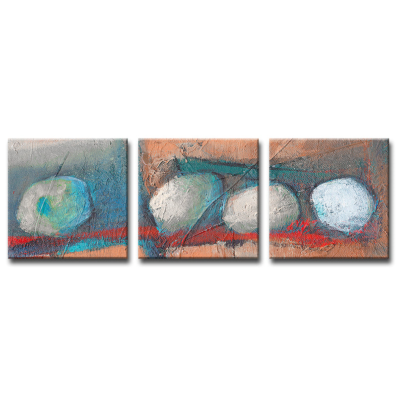 Abstract ABS IX' Wrapped Canvas Wall Art