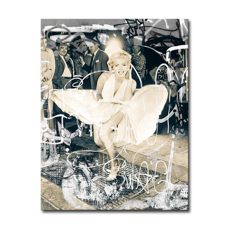 MONROE II' Wrapped Canvas Wall Art