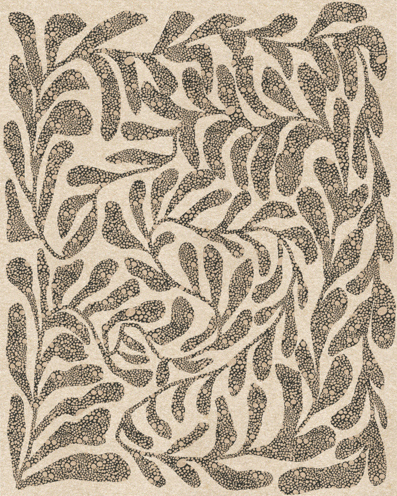 "Dotted Organic Leaves" by Josie George — Botanical Wall Art