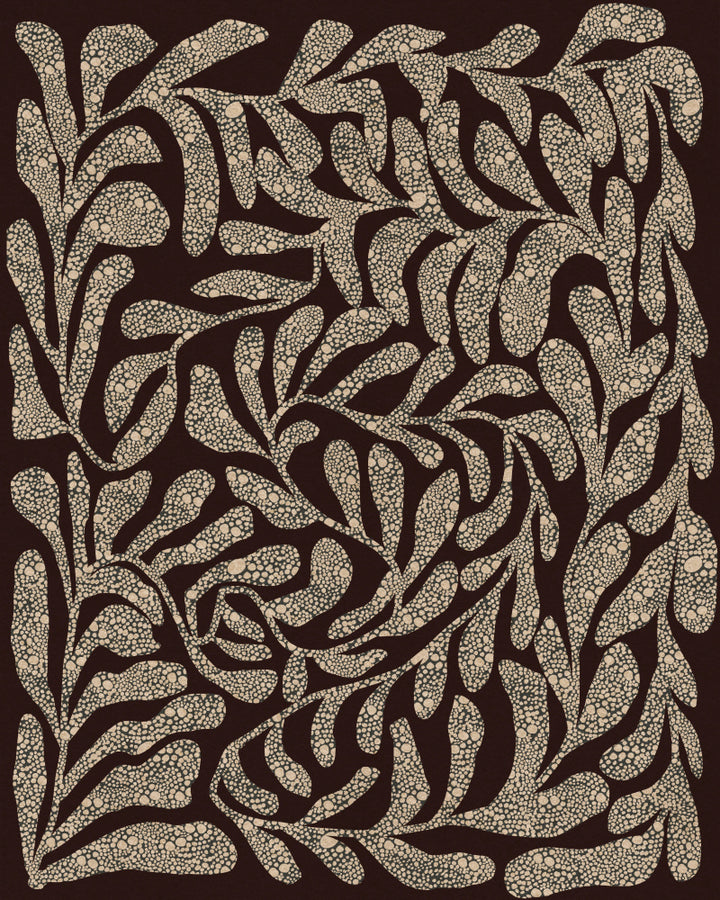 "Textured Botanical Pattern" by Josie George — Illustration Wall Art