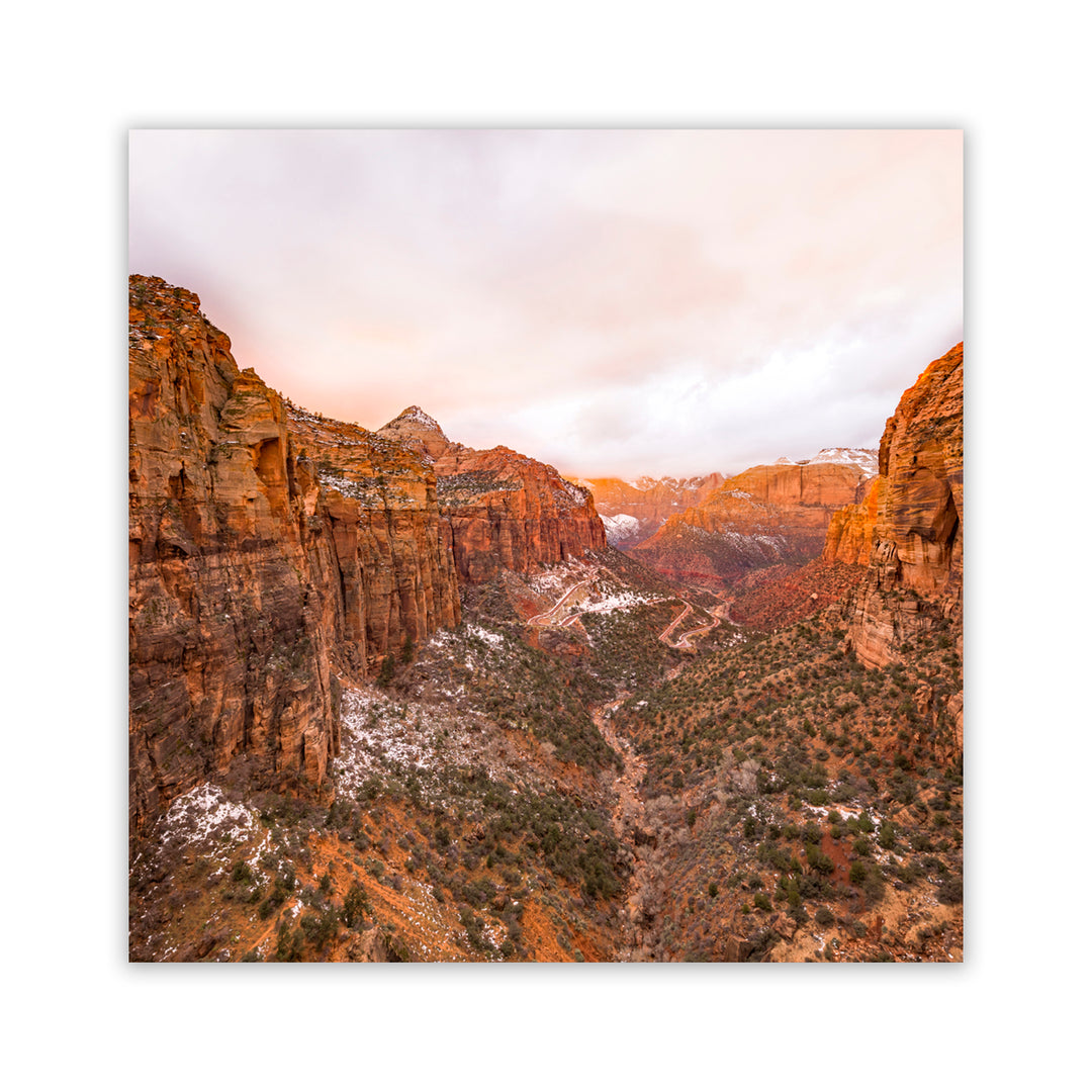 "Zion Sunset" Acrylic Wall Art