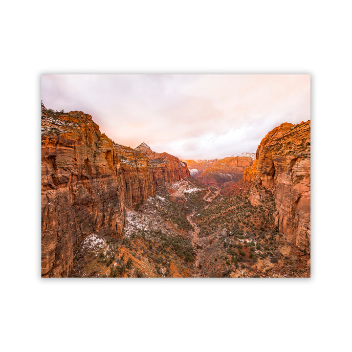 "Zion Sunset" Acrylic Wall Art