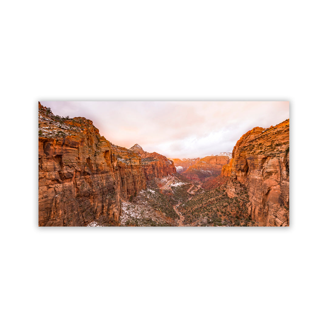 "Zion Sunset" Acrylic Wall Art