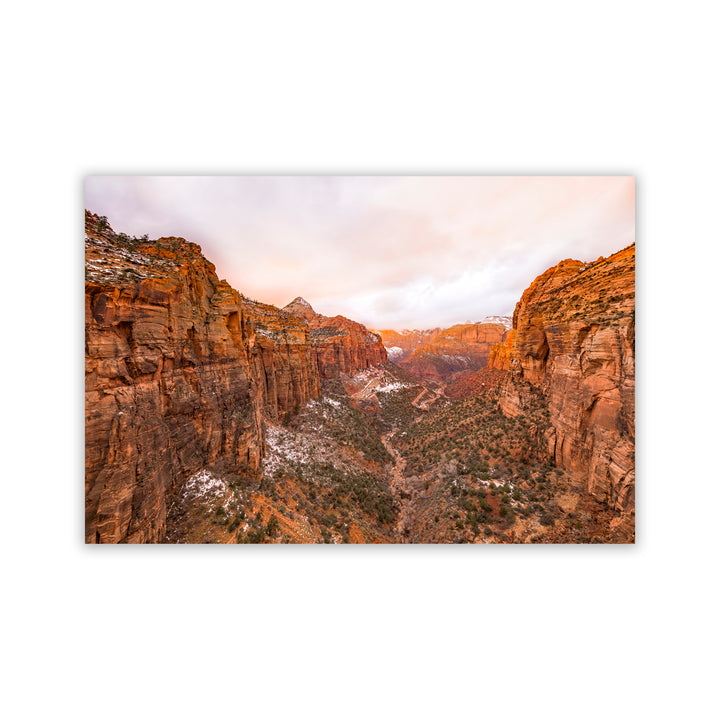 "Zion Sunset" Acrylic Wall Art