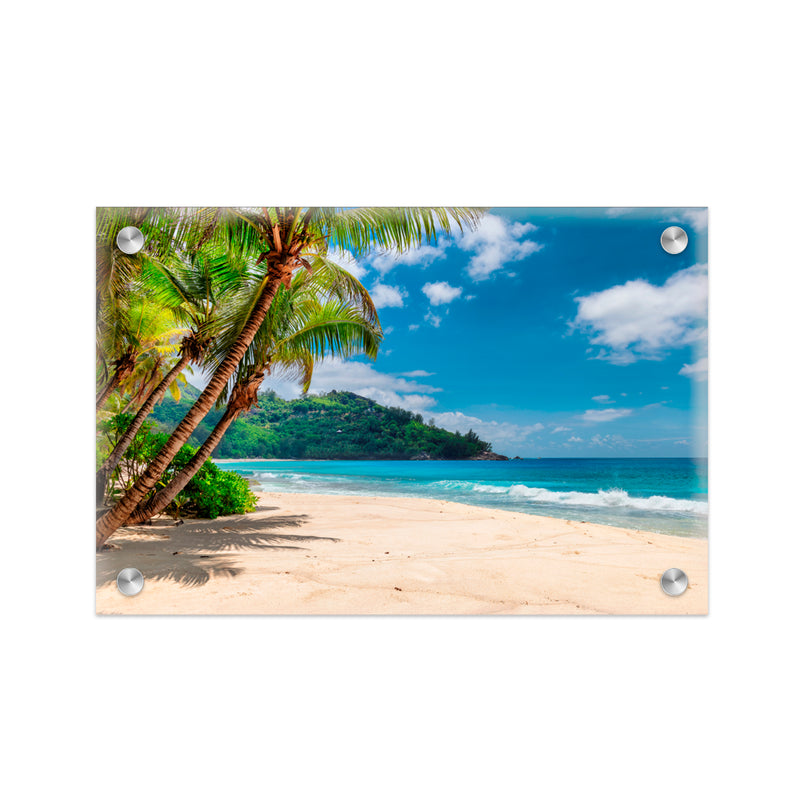 "Caribbean Oasis" Acyrlic Wall Art