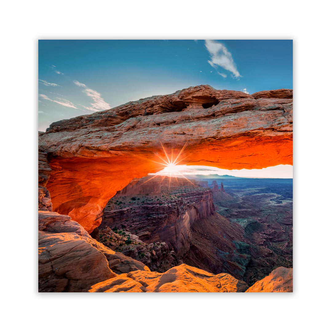 "Sunrise at Mesa Arch" Acrylic Wall Art