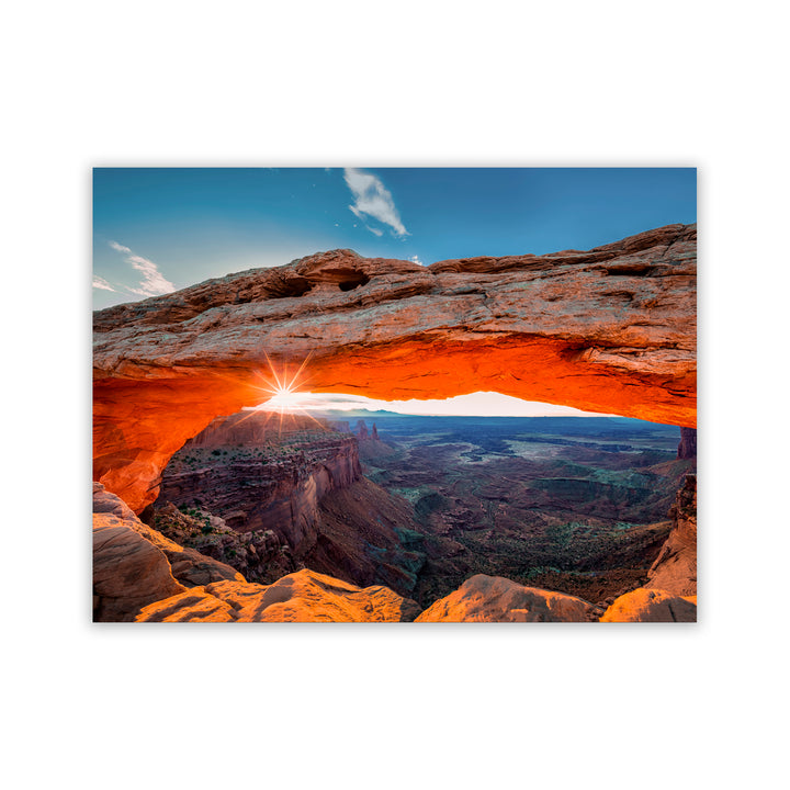"Sunrise at Mesa Arch" Acrylic Wall Art