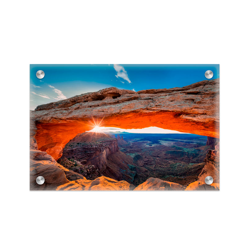 "Sunrise at Mesa Arch" Acrylic Wall Art