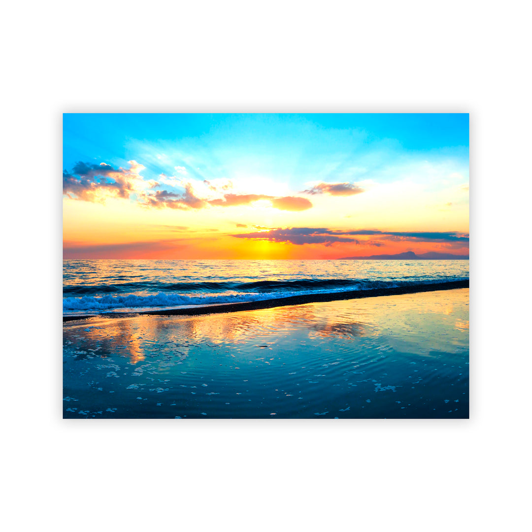 "Sunset Serenity" Acrylic Wall Art