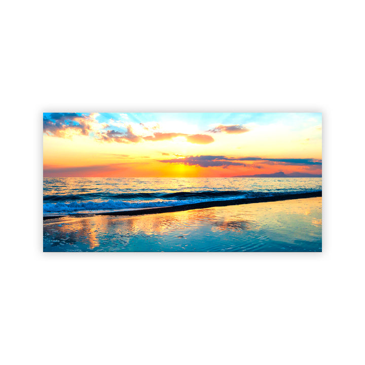 "Sunset Serenity" Acrylic Wall Art