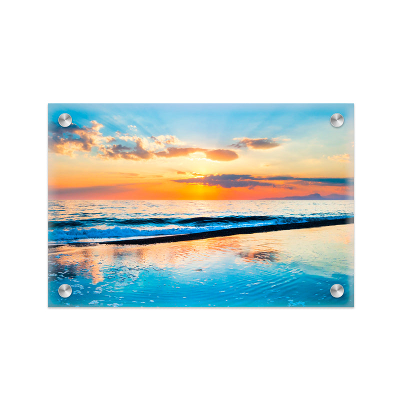 "Sunset Serenity" Acyrlic Wall Art