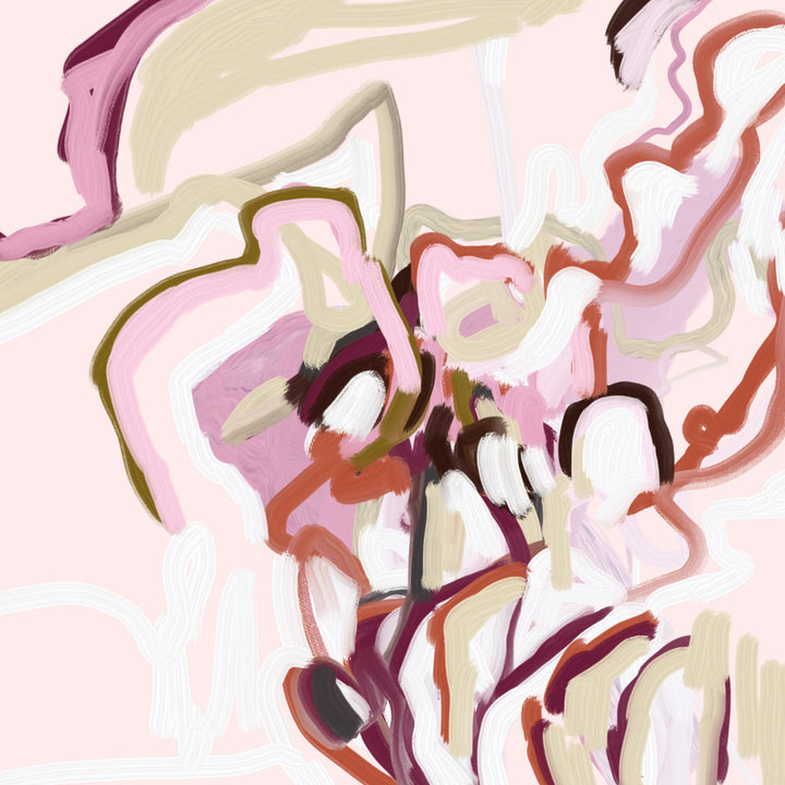 "Gentle Abstract Flow" by Josie George — Abstract Wall Art