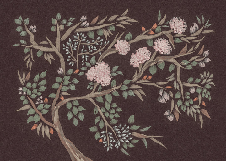 "Pink Flowering Tree" by Josie George — Botanical Wall Art