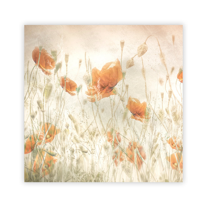 "Poppy Field" Acrylic Wall Art