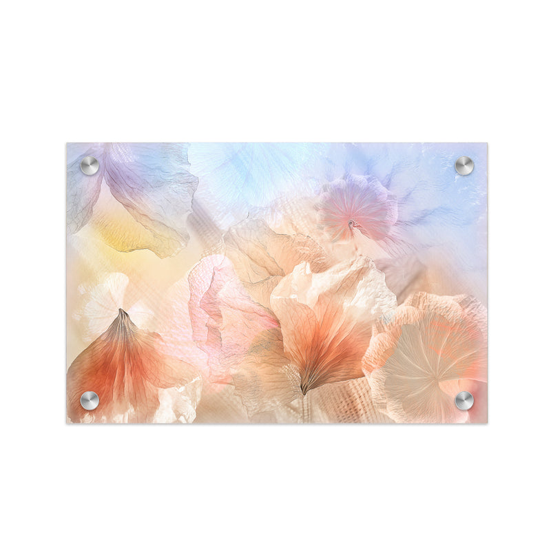 "Ethereal Flowers" Acrylic Wall Art