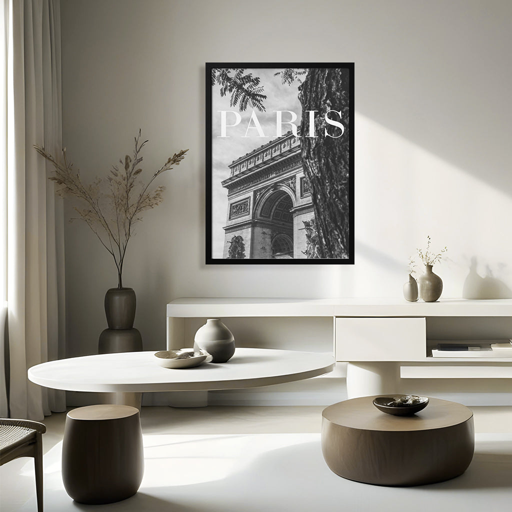 "Paris"  Framed Print Wall Art