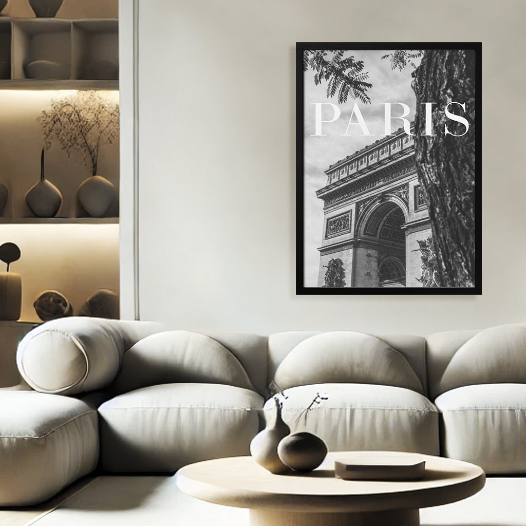 "Paris"  Framed Print Wall Art