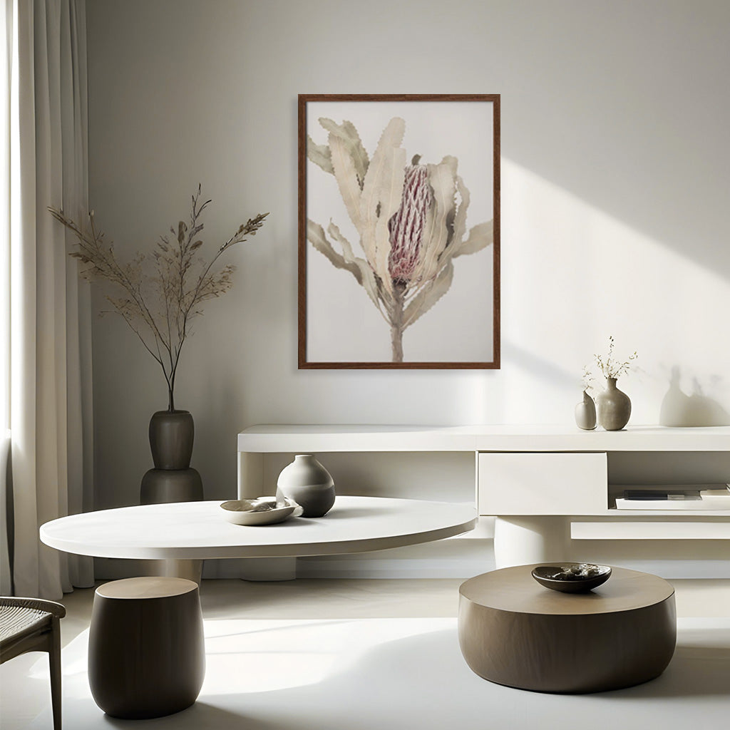 "Banksia" Framed Print Wall Art