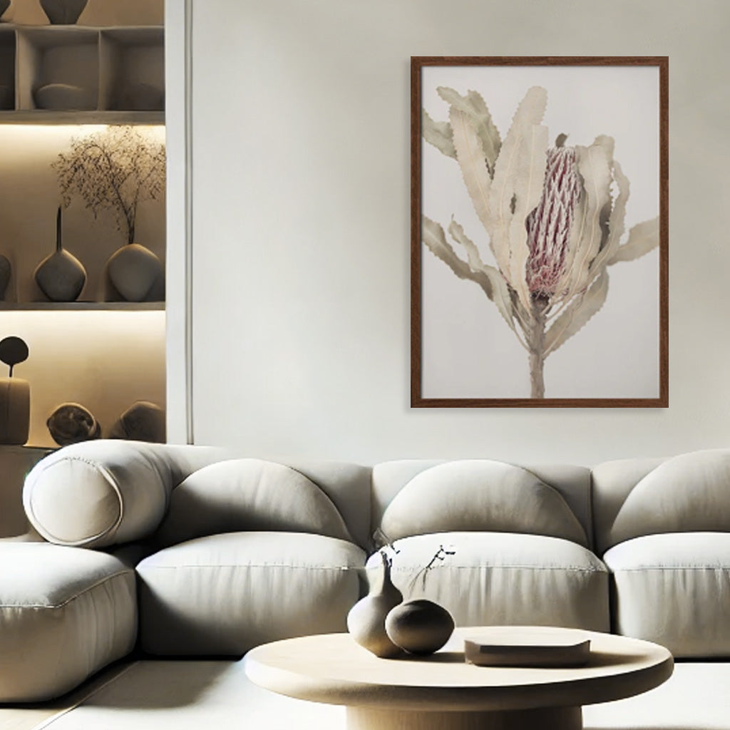 "Banksia" Framed Print Wall Art