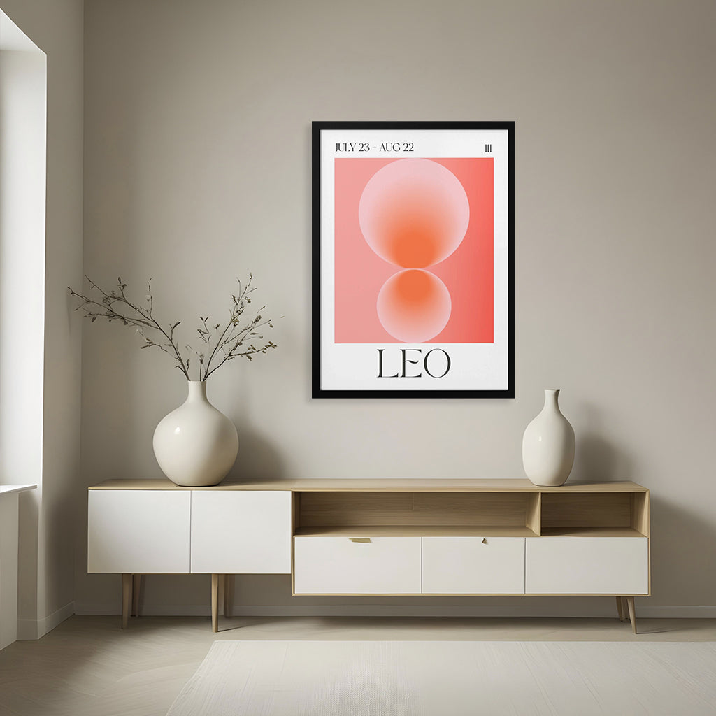 "Leo" Framed Print Wall Art