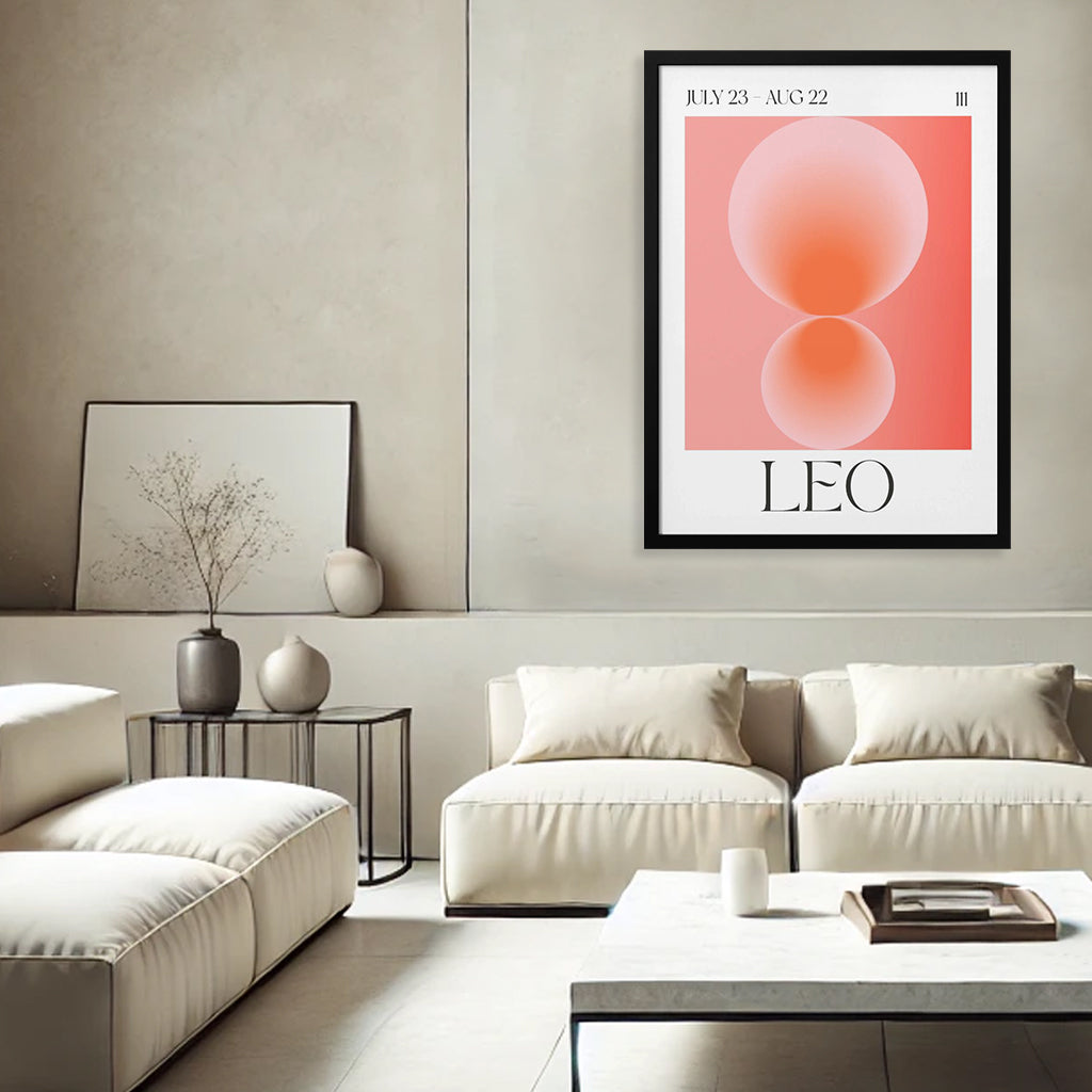 "Leo" Framed Print Wall Art