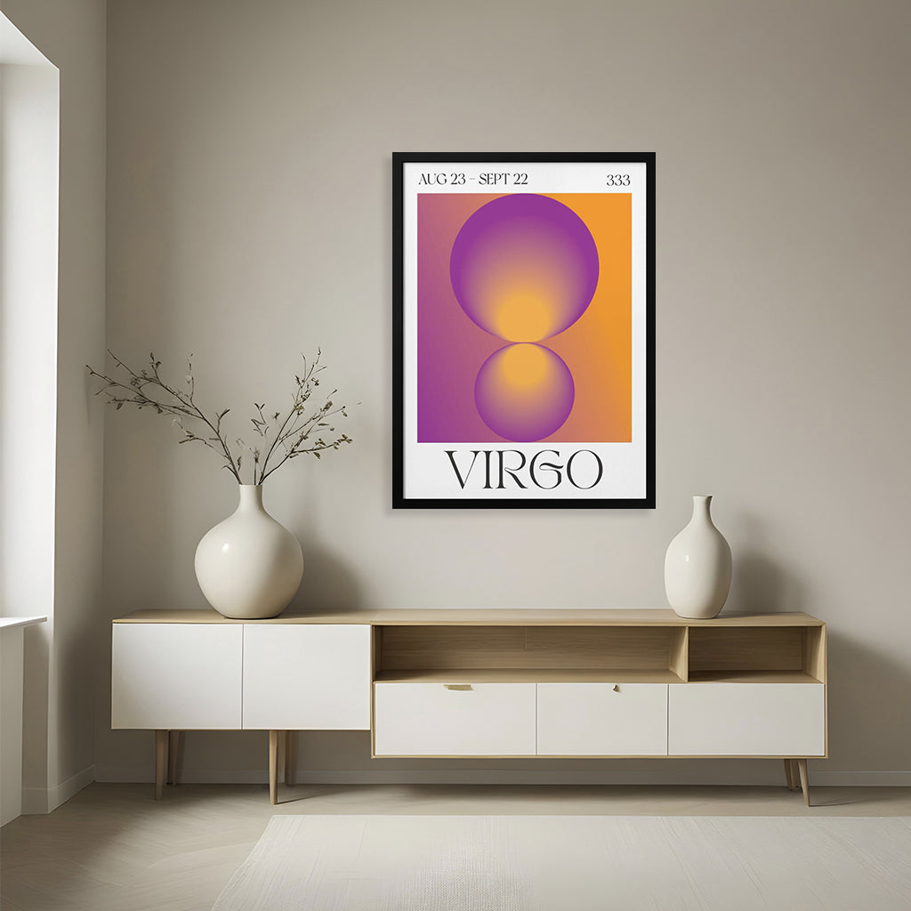 "Virgo" Framed Print Wall Art