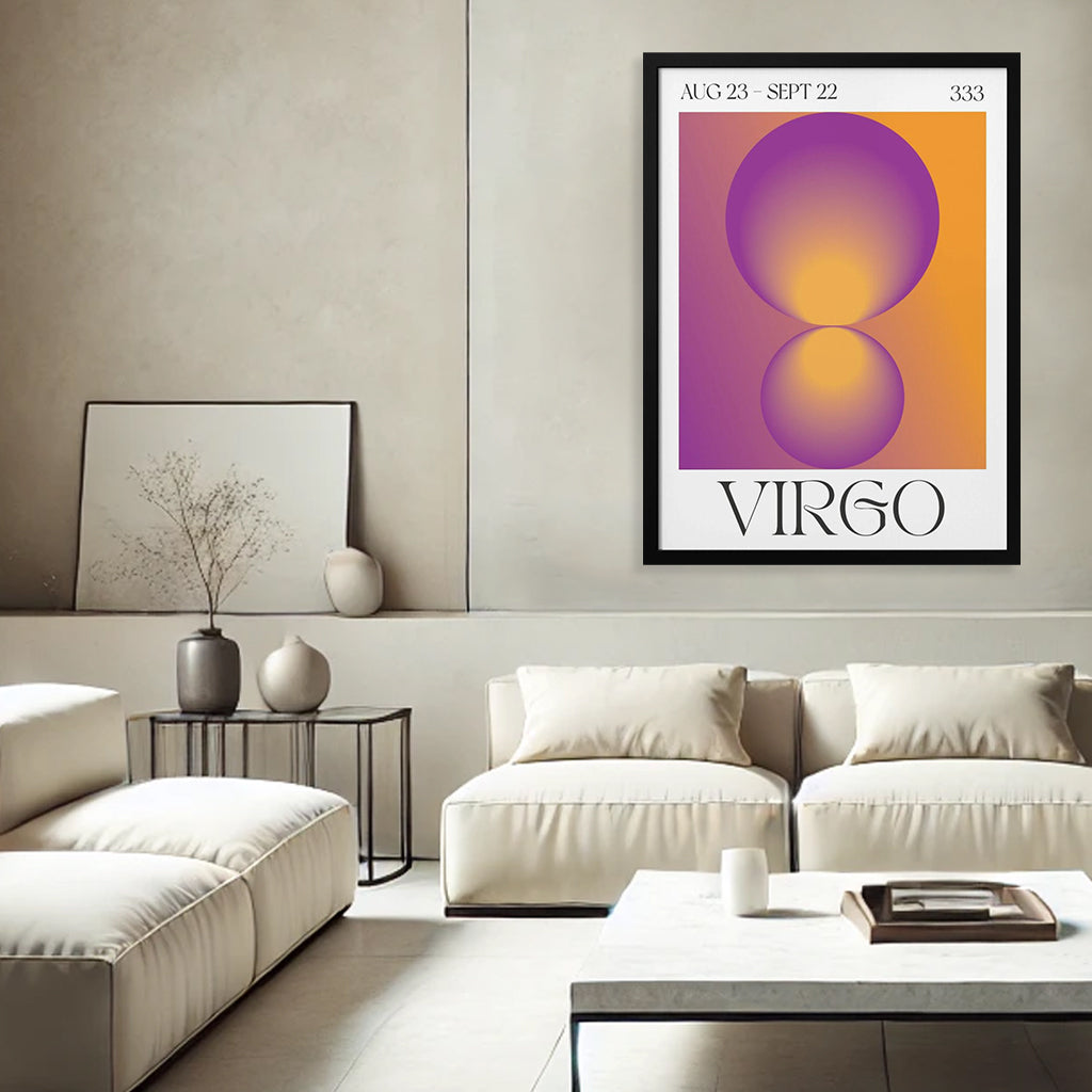 "Virgo" Framed Print Wall Art