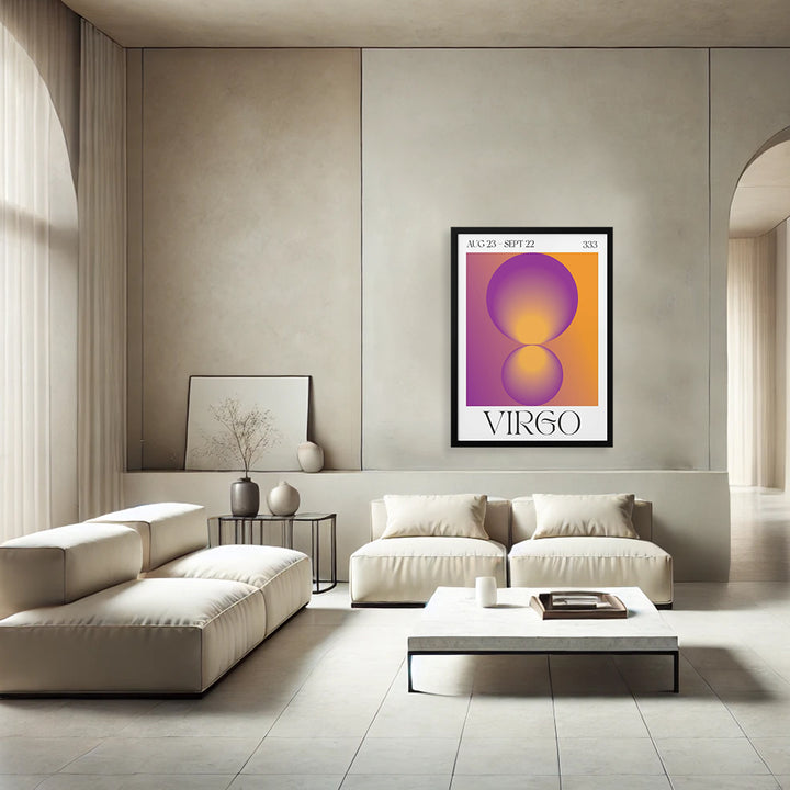 "Virgo" Framed Print Wall Art