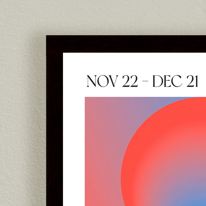"Sagittarius" Framed Print Wall Art