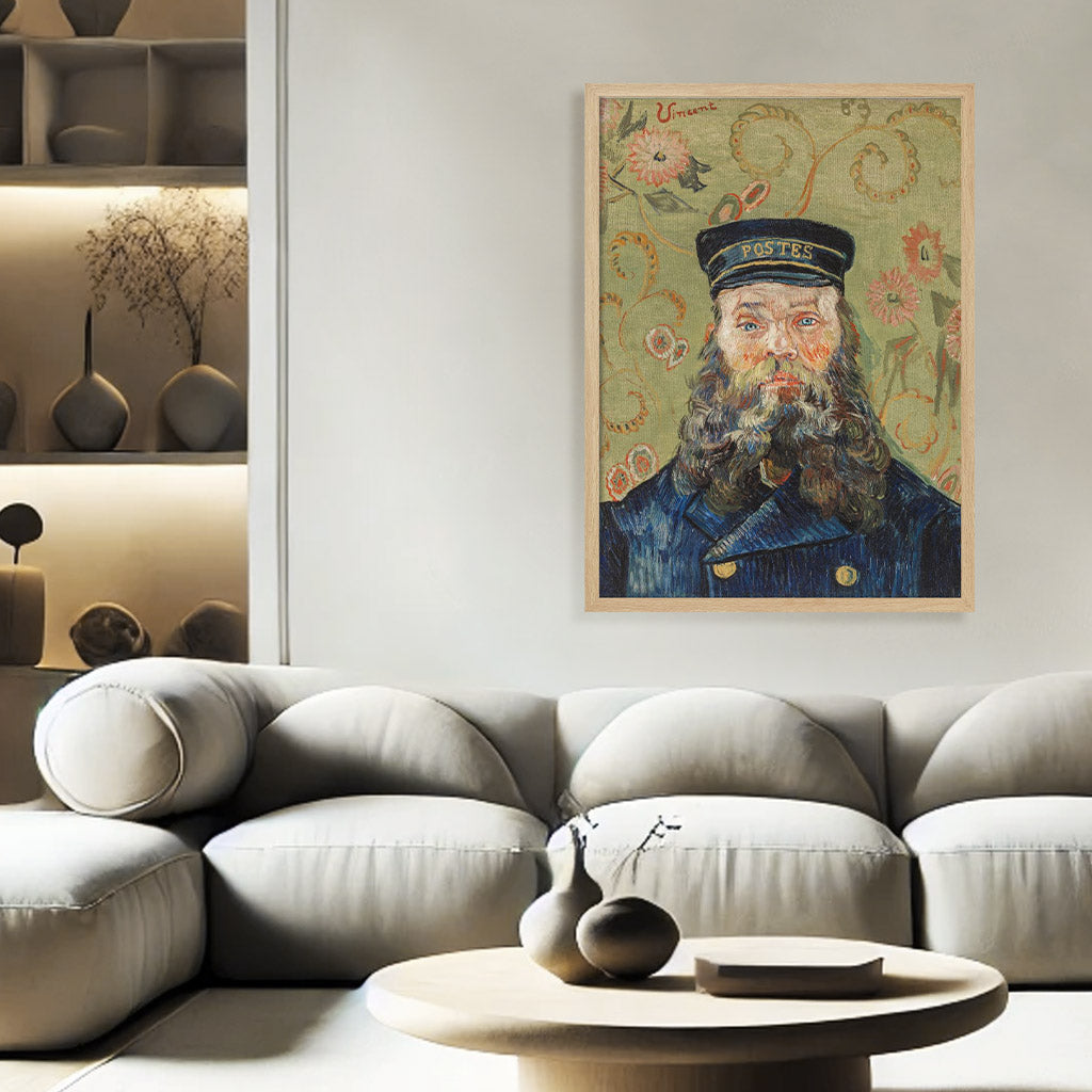 "The Postman" Framed Print Wall Art