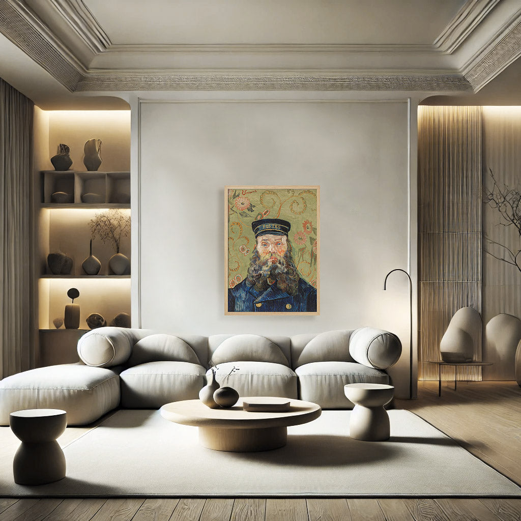 "The Postman" Framed Print Wall Art