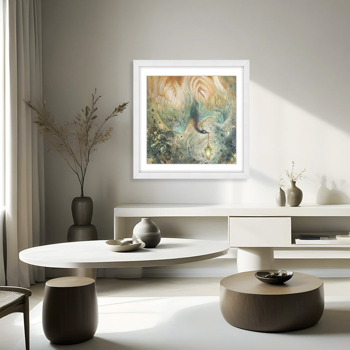 "Lighting the Path" Framed Matted Print Wall Art
