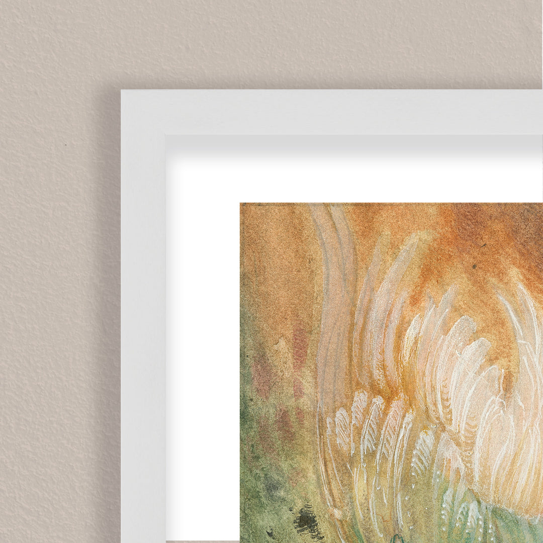 "Lighting the Path" Framed Matted Print Wall Art