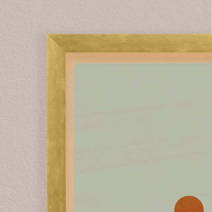 "Geometric 02" Framed Print Wall Art