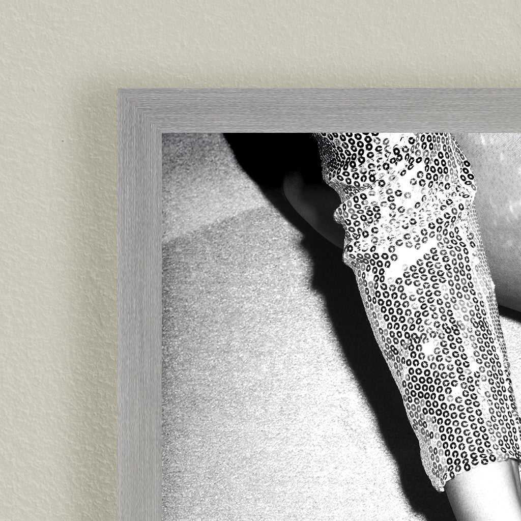 "Disco Feet Baw" Framed Print Wall Art