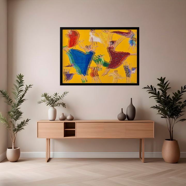 "Spring Waltz" Framed Print Wall Art